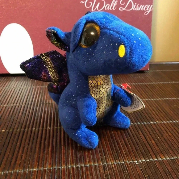Ty Beanie Dragon  Saffire - Picture 5 of 7